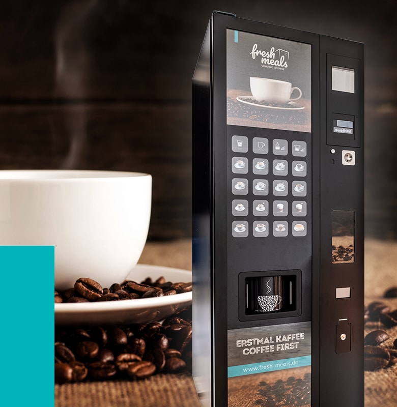 maßgeschneiderten Kaffeeautomat aufstellen